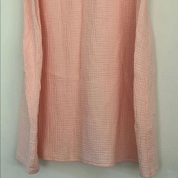 Kona Sol Pink Pleated Tie Front Sundress - Picture 5 of 5